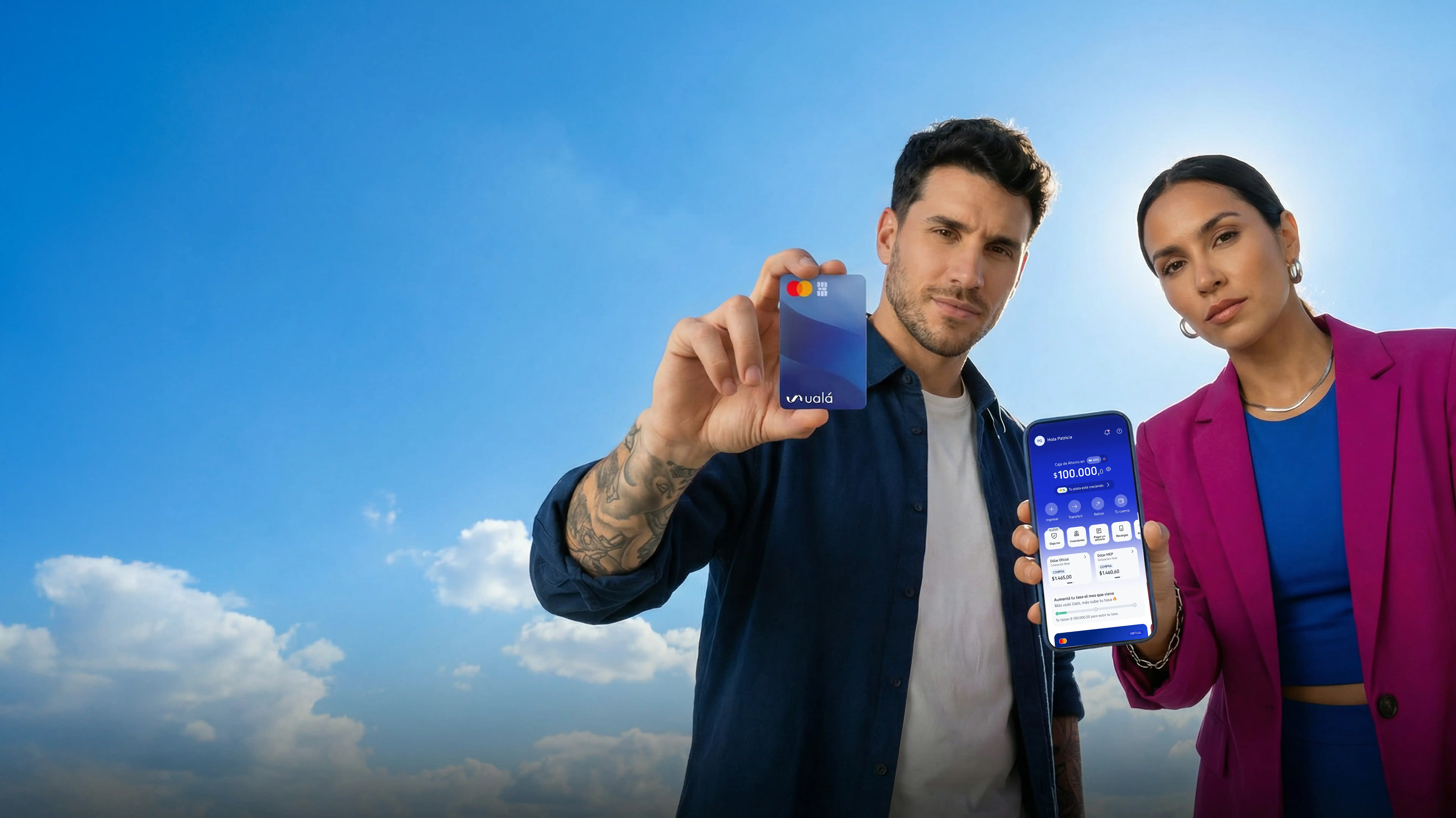 Imágen campaña "Estás para Ualá"