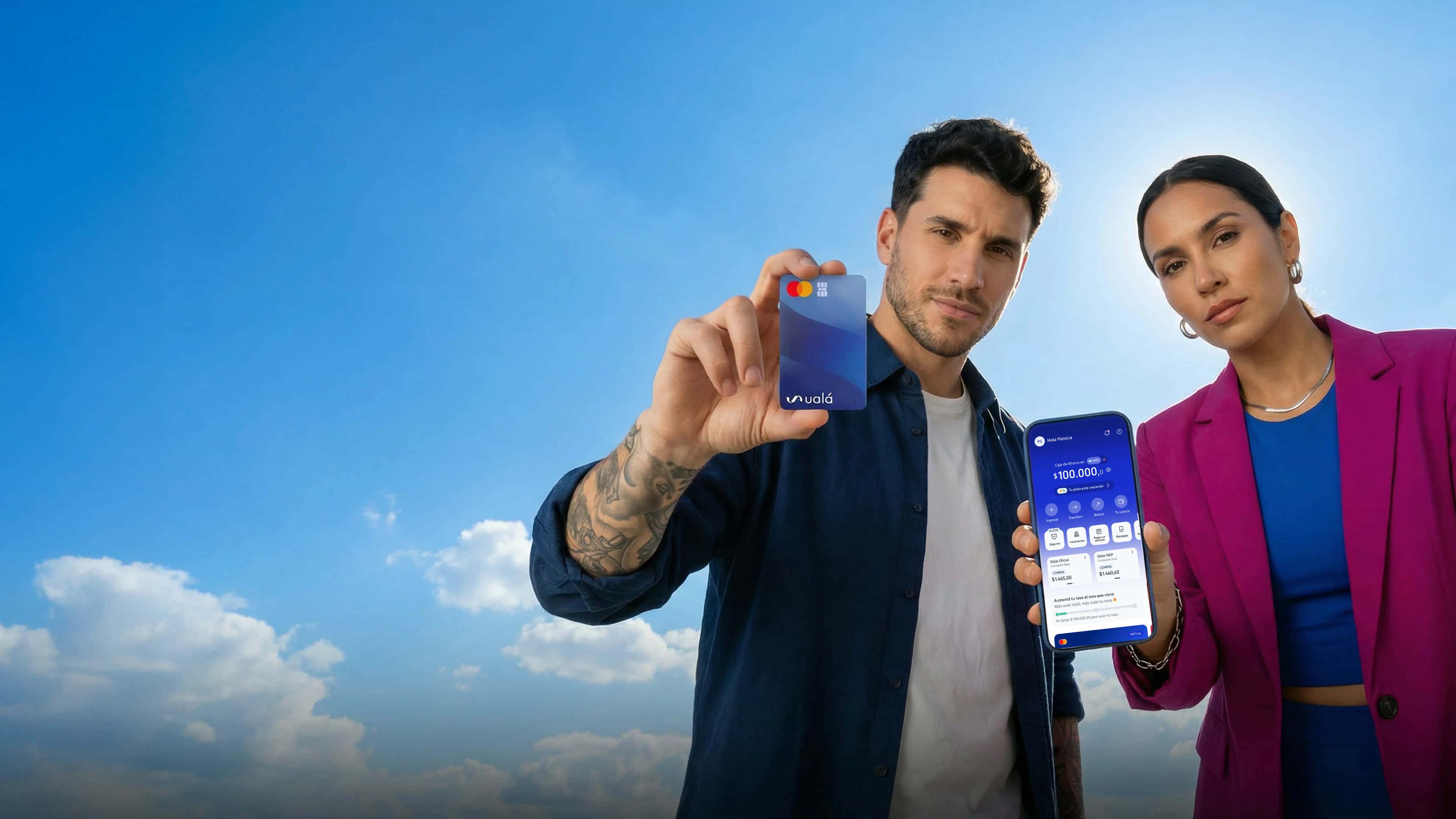Imágen campaña "Estás para Ualá"